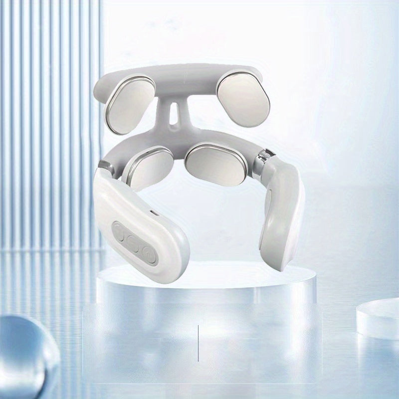 NeckEase Smart Massager - Draagbaar cervicale massageapparaat voor kinderen en volwassenen, perfect vakantiecadeau
