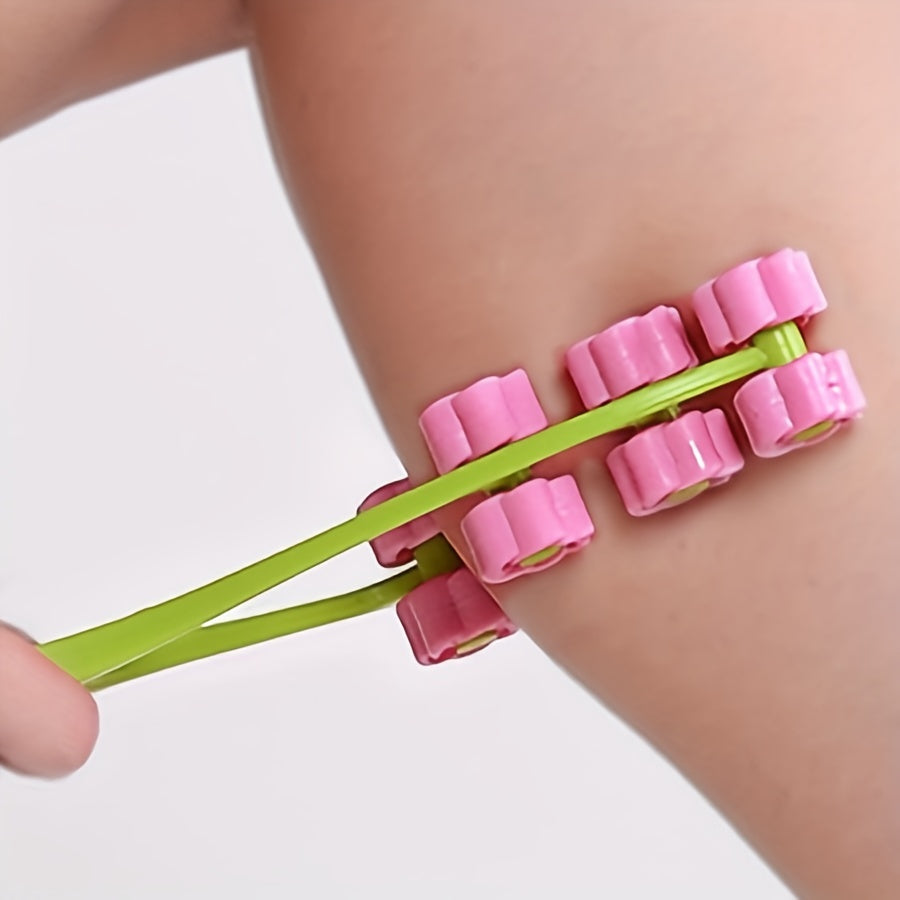 Nuakene vibrerende gezichts- en nekmassager - USB-oplaadbaar, instelbare intensiteit
