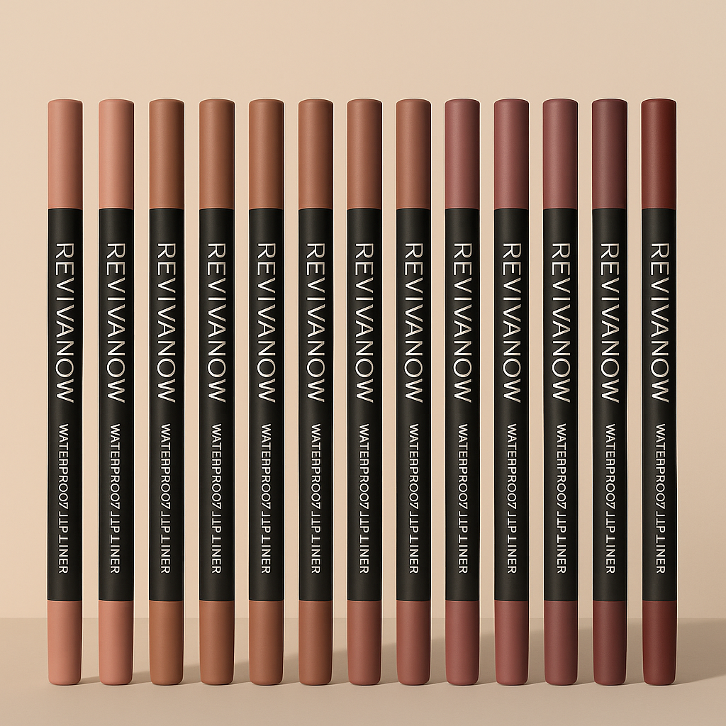Rozza Wasserfestes Lipliner-Set – Schwerelose Präzision und weiche Textur