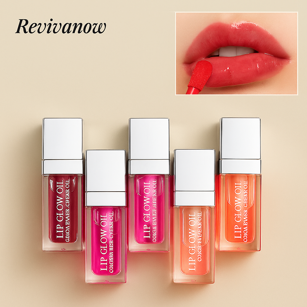 Hydrating Cherry Lip Glow Oil - Nourishing Shine