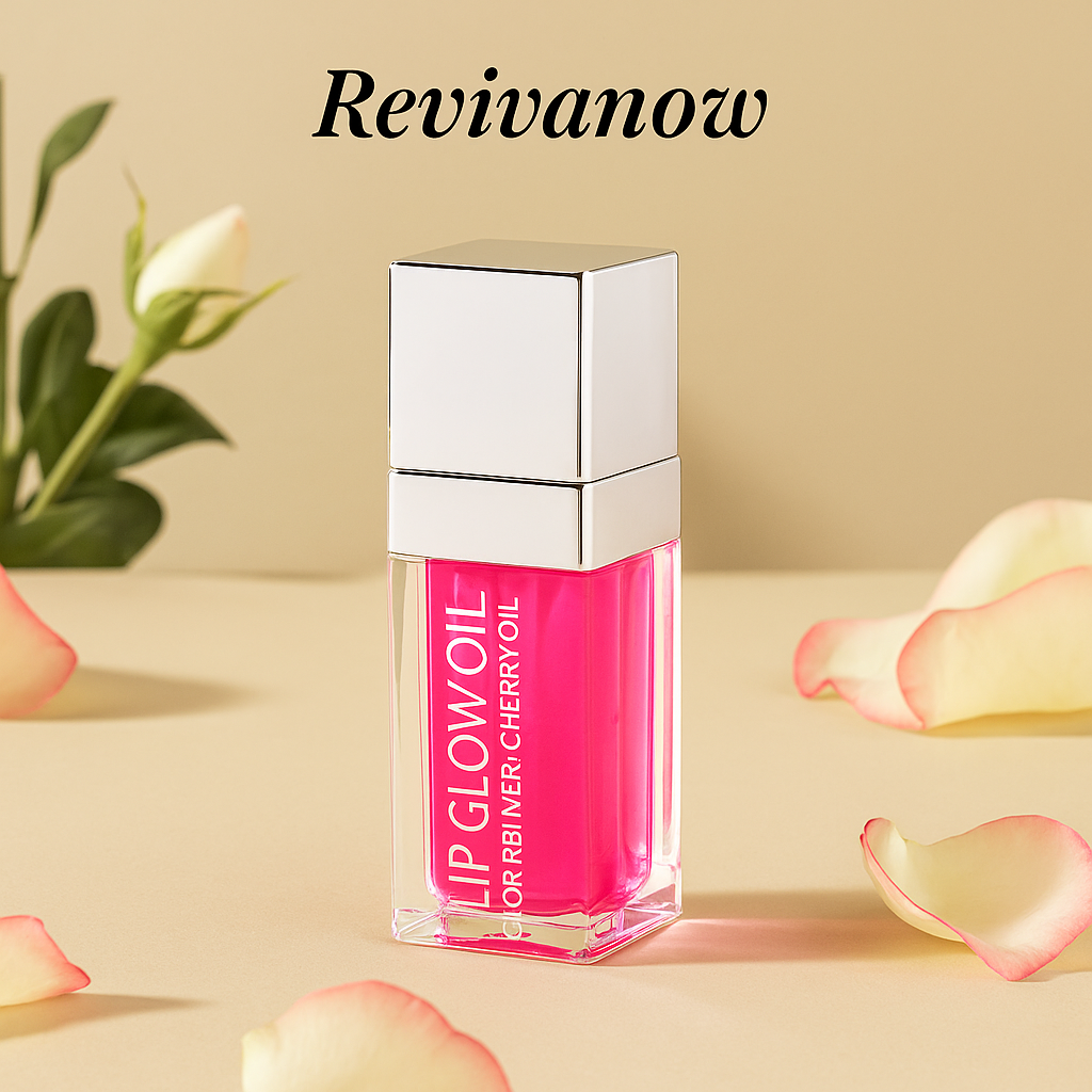 Hydrating Cherry Lip Glow Oil - Nourishing Shine