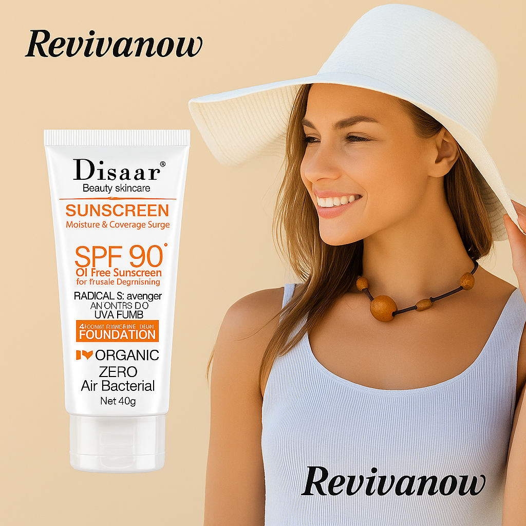 Ultieme SPF 90 zonnebrandcrème - Oliecontrole & Huidverzorging