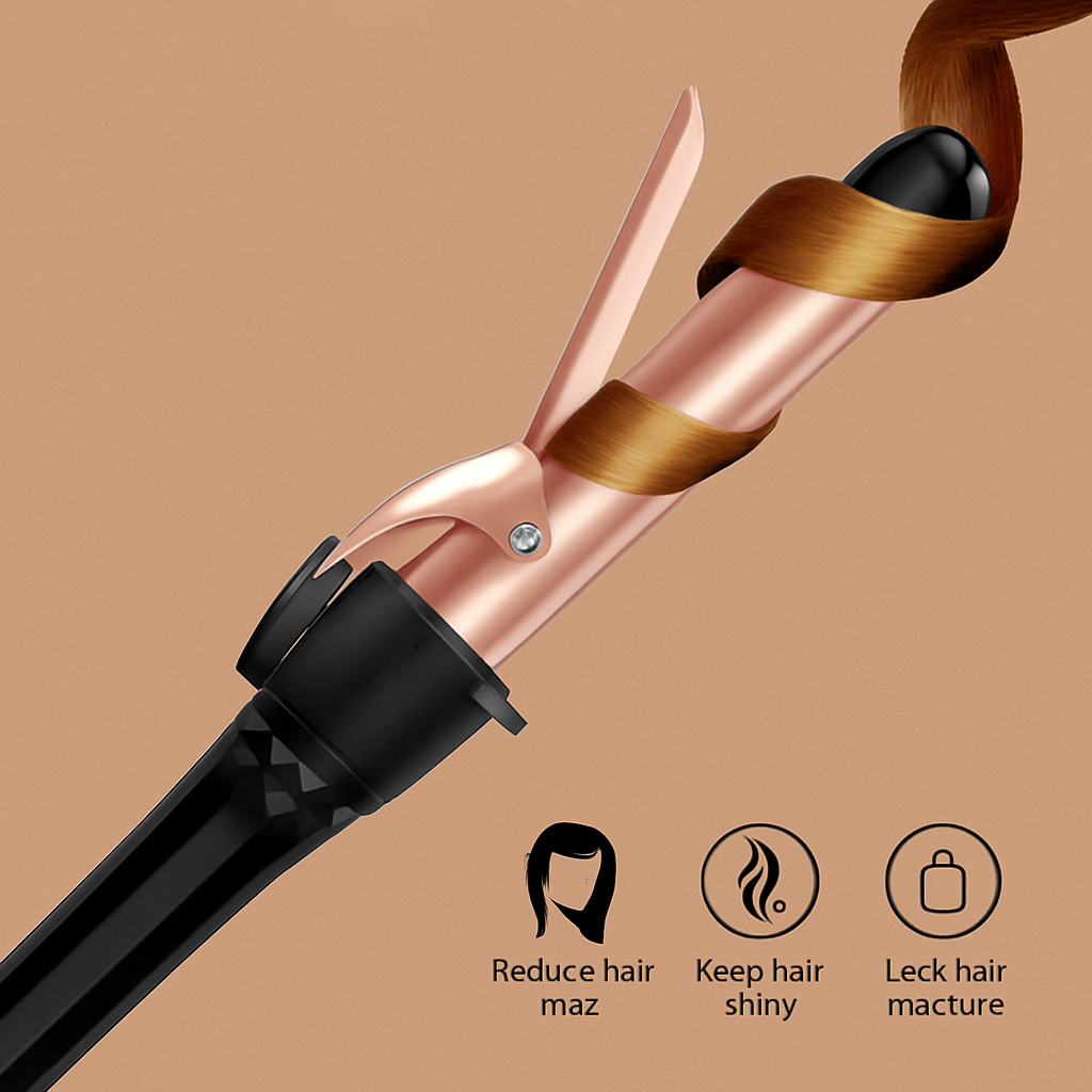 5-in-1 Profi-Lockenstab-Set für perfekte Wellen