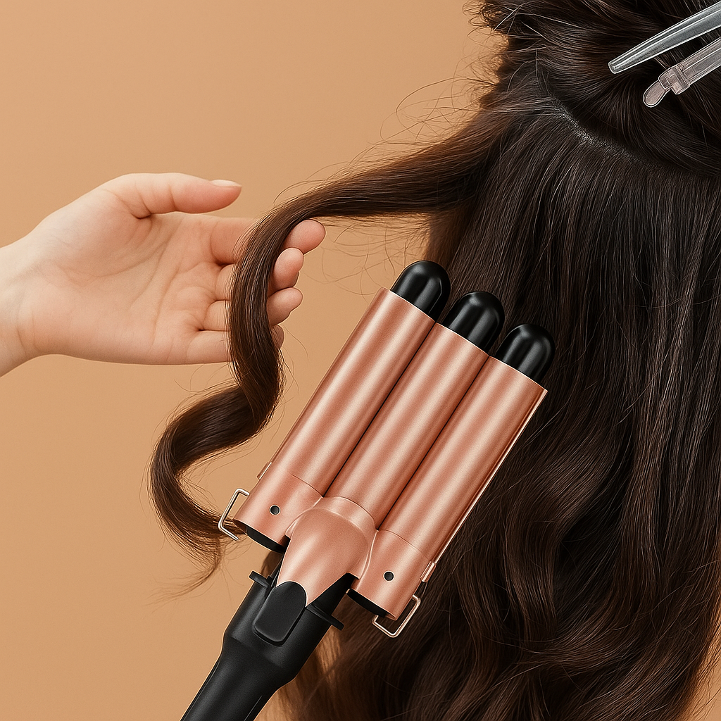 5-in-1 Profi-Lockenstab-Set für perfekte Wellen