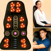 Tragbares beheiztes vibrierendes Massagekissen für Auto und Zuhause