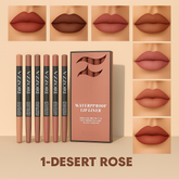 Rozza Wasserfestes Lipliner-Set – Schwerelose Präzision und weiche Textur