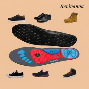 Magnetic Massage Insoles for Foot Relief & Comfort