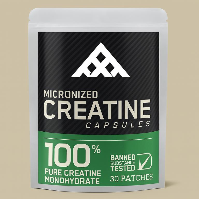 Micronized Creatine Transdermal Patches for Muscle Gain & Recovery